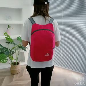 Lightweight Packable Travel Backpack Bag 15L Water Resistant Hiking Daypack Foldable Backpack Beg Galas Camping Sports