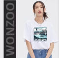 KAOS T-SHIRT SOUVENIR CHINA SHANGHAI, CHONGQING BEIJING, OLEH-OLEH CHINA PREMIUM QUALITY. 