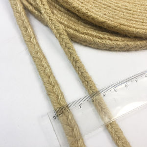 Cat Scratch Flat Thick Jute Rope Handmade DIY Woven Concave Belt Decoration Thick Sole Slippers Material Retro Hemp Rope