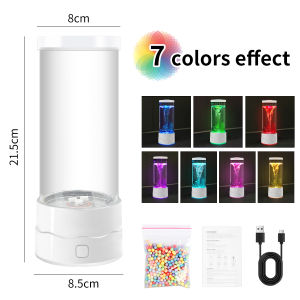 Creative LED Tornado Night Light USB Multi-Color Changing Atmosphere Lamp For Children Adult Birthday Gift Home Bedroom Decor