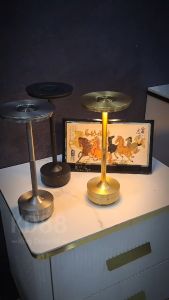 MARK Lampu Hias Aesthetic Lampu Meja Lampu Baca Lampu Sensor Lampu Kamar Lampu LED Baterai USB