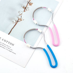 เครื่องกำจัดขนที่กำจัดขนหน้าขนาดเล็กสำหรับผู้หญิงที่กำจัดขนแต่งเกลียวสำหรับแต่งคิ้วแก้มเครื่องมือความงามแต่งหน้า DIY