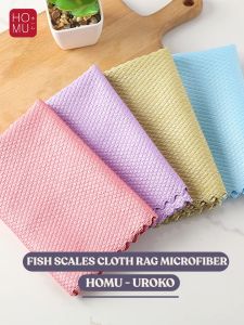 HOMU UROKO CLOTH RAG MICROFIBER KAIN LAP MEJA PIRING JENDELA SERBAGUNA