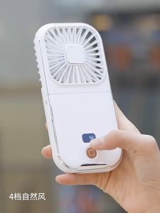 ⭐จัดส่ง 24 ชั่วโมง⭐พัดลมพกพาชาร์จ 3in1 พัดลมแบบพกพา พัดลมพกพา พัดลมพกพามินิ พัดลมชาร์จแบต Mini USB Fan