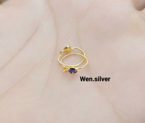 ANTING KENIF BAYI DAN ANAK PERAK 925 ASLI LAPIS EMAS