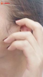 Anting Emas Tindik Flower Sakura J5 Ismoyo