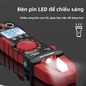 Kìm Đo Điện ZOYI 600A Máy Đo Dòng Điện Xoay Chiều Đồng Hồ Vạn Năng 4000 Số Đo Điện Áp Xoay Chiều/một Chiều Tần Số Điện Dung Điện Trở Không Tiếp Xúc Điốt Dùng Cho Điện.