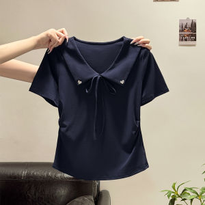 La Chapelle | Cute Slim Fit Summer Short Sleeve T-shirt