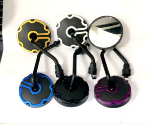 กระจกแต่ง ขาสั้น (แบบย่อ) SCOOPY-I ZOOMER-X MSX125 กระจกมองหลัง กระจกข้าง กระจกมอไซค์ ซ้าย+ขวา สามารถใส่กับ Honda ได้ทุกรุ่น