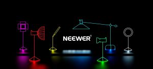 NEEWER 16"/40cm Carbon Fiber Camera Slider Action Camera Mount with Phone Clamp Dolly Rail Track with 360° Ball Head CSM1