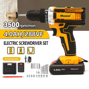 Makita Cordless Electric Impact Drill Heavy Duty Double-Speed with 2 Li-Ion Batteries 168v to 48v Japan Made Driver-Drill Kit with 34PCS Free Accessories Set Drills Electric Drill Screwdriver Power Tools Lithiu