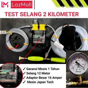 Alat Cuci Steam Sumo JAPAN +550psi Steam DC Double Pump Siap Pakai Untuk Cuci Mobil steam Motor