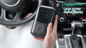 Lydsto/Mjia Portable Electric Air Pump 1S 150psi 2600mAH Battery Smart Digital Tire Pressure Pump Electric Inflator Bike Motorcycle Car Ball