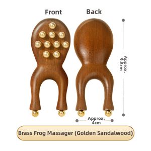 FURENJILI | Sandalwood Anti-Static Five-finger Massage Comb