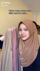 bergo Daily Dzevada Size M Hijab Instan Matt Jersey Bergo Kerudung Nyaman Kerudung Nyaman Untuk Sehari-Hari Hijab Bahan Stretch Dan Jersey Pilihan Warna Beragam Untuk Hijab - Lazada