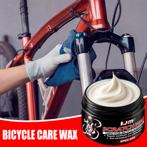 KJM Bicycle Maintenance Wax for Scratch Repair and Gloss Enhancement - Multi-Surface Polishing Cream for Mountain Bikes and More