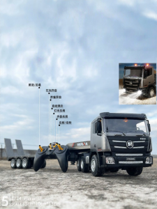 HUINA | 9-Channel RC Tractor Trailer Toy