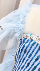 [Brandedbaby] 4T-9T Kostum Frozen Elsa Premium Terbaru / Dress Elsa Fashion Perempuan / Gaun Ulang Tahun Anak Glitter Tulle