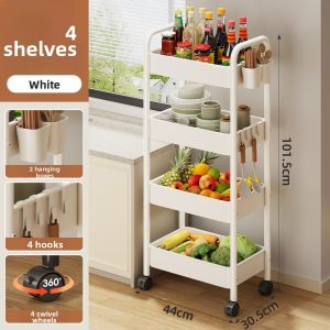 evesigar | Mobile Multi-functional Kitchen Storage Rack