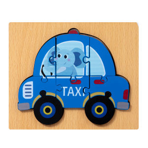 Đồ Chơi Xếp Hình Khối 3D Gỗ Giáo Dục Sớm Cho Trẻ Em Từ 2-3-5 Tuổi Đồ Chơi Giáo Dục Cho Bé Trai Và Bé Gái