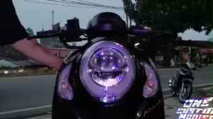 LAMPU DRL FLEKSIBEL ALIS RUNNING HONDA SCCOPY ALL VARIAN SIAP PASANG LAMPU SEIN LAMPU SENJA HONDA SCCOPY BONUS DEMON EYE BERKUALITAS TIDAK BERBINTIK