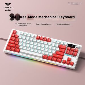 Aula | Bluetooth Wireless Tri-Mode Mechanical Keyboard for Gaming and Office