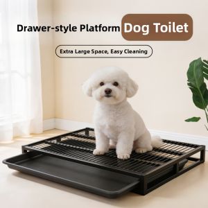 Hadassah | Fixed Position Urination Prevention Dog Litter Box