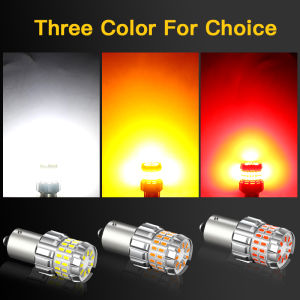 2PCS P21W P21/5W W21/5W LED Bulb T25 3157 1156 T20 BA15S 1157 BAY15D LED Canbus Light Car Reverse Brake Tail Turn Signal Lamp