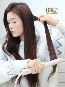 LENA Hair Straightener and Hair Curler LN-508H Flat Iron Ceramic Plate Tourmaline Pelurus Rambut Iron