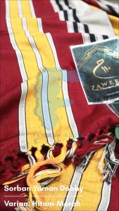 Rida Sorban Tenun Dobby Yaman Lokal: Sorban Zaweeya & Sorban Salur Yaman