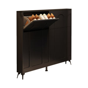 ZHUSHANXIA | Slim Wall-Mounted Entryway Shoe Cabinet