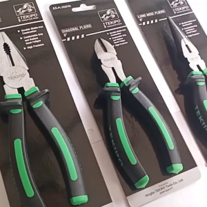 Tang Set Tekiro 3 Pcs / Tang Kombinasi 7 Inch + Tang Potong 6 Inch + Tang Lancip 6 Inch / Tang Plires Set 3 Pcs / Paket Tang Set Lengkap