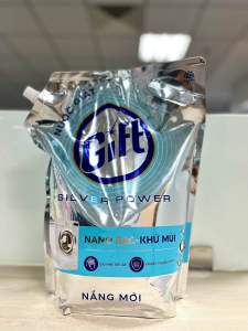 Nước giặt Gift Công nghệ Nano Bạc - khử mùi hôi ẩm mốc trên vải. Chất lượng Nhật bản