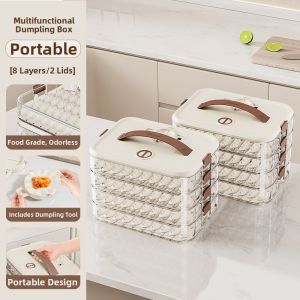 Freezer Dedicated Food Grade Jiaozi Storage Box