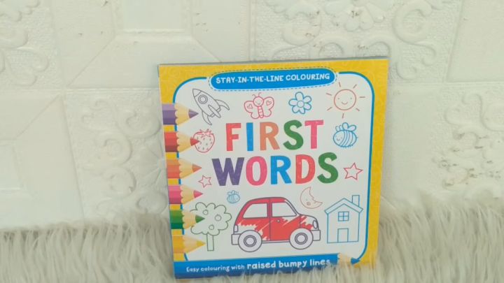 Sách tô màu cho bé Bumpy Colouring: First Words - BOOKMEDI | Lazada.vn