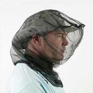 Outdoor Mosquito Head Net Mesh Face Mask Fly Bug Insect Bee Protection Cover Foldable Portable Head Net Shield for Camping