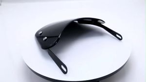 Universal Motorcycle Windshield Wind Deflector Windscreen for Motorbike 5"-7" Headlight