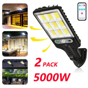 Motion Sensor Solar Light Outdoor Indoor Lighting 3 Modes Garden Waterproof Night Solar Street Lamp 太陽能燈  Super Bright High-Power Light Waterproof Lamp