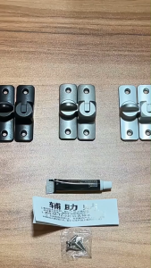 【Super Discount】90/180 Degree Flip Door Lock Security Small Door Latch