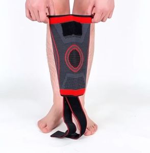 Băng Quấn Đầu Gối Thể Thao Co Giãn Đàn Hồi Có Dây Đai - Bảo Vệ Cao Cấp - Đa Kích Cỡ - Giao Hàng Nhanh