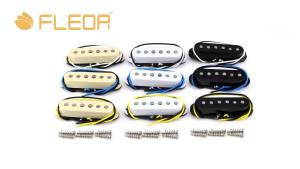 FLEOR | Bộ Pickup Guitar Điện FLEOR Vintage Staggered Alnico 5 Single Coil 52/52/52mm SSS ST