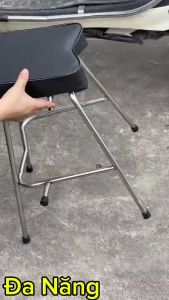 Ghế ngồi xe máy cho bé Xe Tay Ga Yên Nệm Không TựaAn Toàn Cho Bé