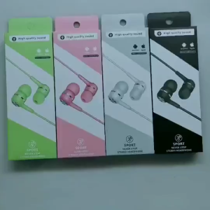 S12 Premium Quality Sound In Ear Earphones with Built-in Microphone