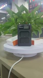 NP-FZ100 Dual Slot LED Charger Type-C USB for Sony A7 III A7M3 A7 IV A7M4 A7C II A7CR A6600 A6700 ZV-E1 FX30