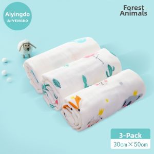 AIYENGDO | Soft Pure Cotton Infant Handkerchief Square