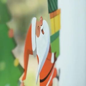 【Familiars】สติกเกอร์สูญญากาศ สติ้กเกอร์ติดกระจก ลายคริสต์มาส ติดกระจก ประตู หน้าต่าง ตู้โชว์ร้านค้า ตกแต่งคริสต์มาส