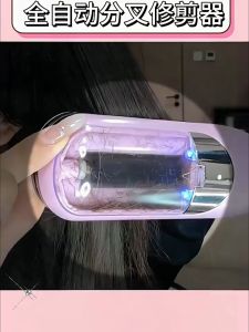 Ukliss 1 Pc Automatic Electric Hair Clipper 2 in 1 Hair Edge Control Multi-functional Rechargeable Hair Split End Clipper