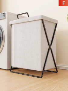 evesigar | Foldable Large Capacity With Lid Dirty Clothes Storage Basket