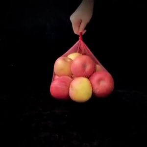 ( 10 Pcs ) Jaring Buah 35 CM | Polinet Rambang Fruit Cover Kelengkeng Salak Ubi Umbian Bawang Mainan| Hanger Gantungan Polynet Pembungkus Buah