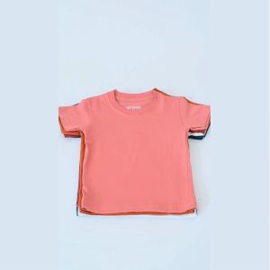Teefi Basic T-shirt Kaos Polos Anak Katun Laki-laki & Perempuan